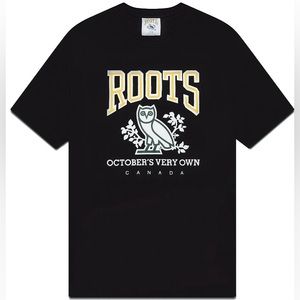Roots x OVO 2022 Classic Tee Black Size XXL BNIB BNWT
